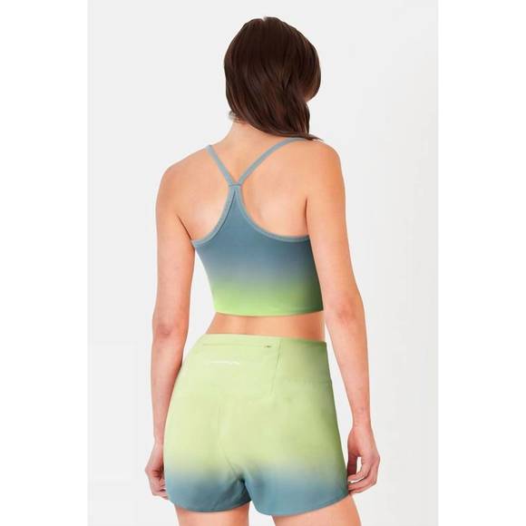 NEW THE NORTH FACE printed dune sky tanklette top in goblin blue/ombre sky print - Picture 2 of 2
